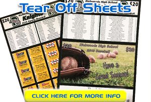 tear off sheet promotions