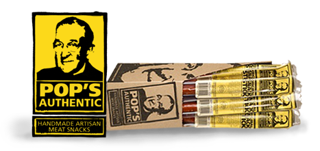 Pops Authentic Beef Sticks for sports fundraising